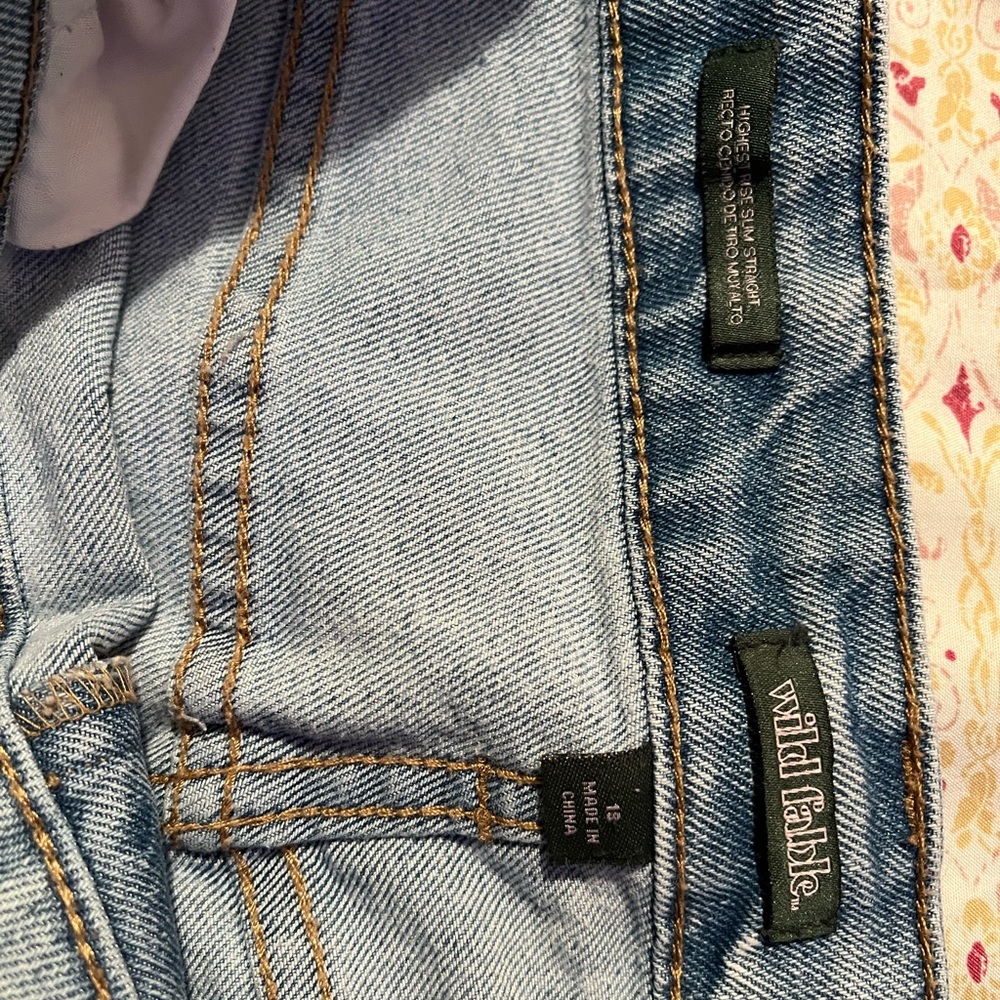 Ripped Boyfriend Jeans, Size 15